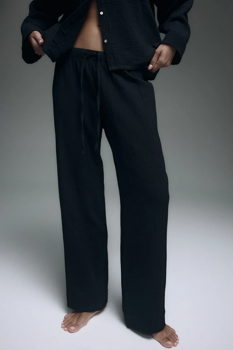 H&M Cotton muslin pyjamas